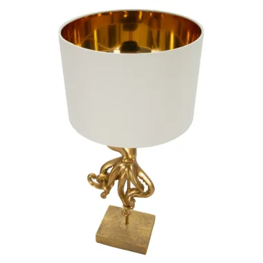 LAMPA STOŁOWA OCTOPUS GOLD 30,5X64,5 cm